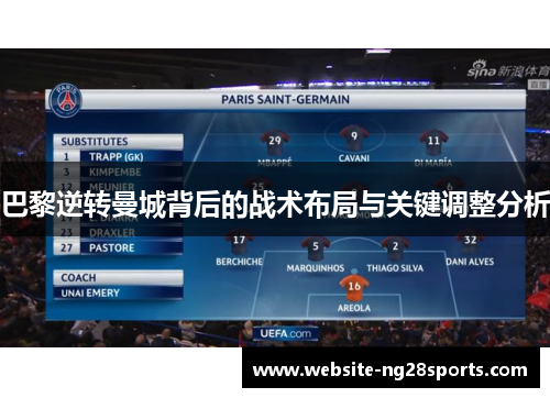 巴黎逆转曼城背后的战术布局与关键调整分析