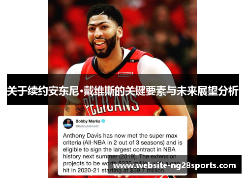 关于续约安东尼·戴维斯的关键要素与未来展望分析