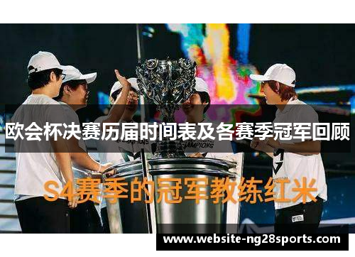 欧会杯决赛历届时间表及各赛季冠军回顾
